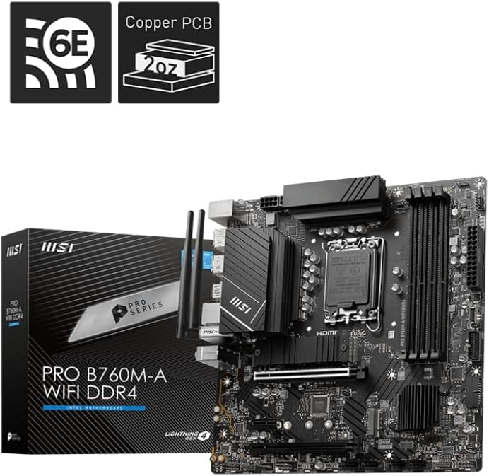 MSI Pro B760M-A DDR4